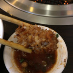 焼肉の吉田 - ホルモン盛り合わせ１３００円