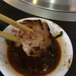 焼肉の吉田 - ホルモン盛り合わせ１３００円