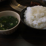 焼肉の吉田 - 肉盛り定食１７００円