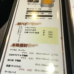 焼肉の吉田 - メニュー