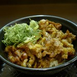 カルビ丼とスン豆腐専門店 韓丼 新堀川本店 - カルビ丼ミニ