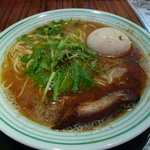 ちゅるるちゅーら ら・みぃえん - 「魚介豚骨」ちゅるチュラ（ラーメン）煮卵入り　７７０円