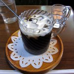 Mizusawa Kohiten - セットのアイスコーヒーです　クリーム入りが標準？