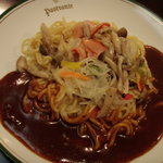 パストランテ - きのこのあんかけパスタ（１０年１０月）