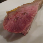 a table - 和牛のロース