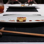 現代ガストロノミー 四匹の猫 - 6の皿 50％×2 (フォアグラと信州ゴールドラッシュ)☆