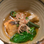 魚菜　由良 - 鰆と春野菜の揚げ出し【2016年3月】