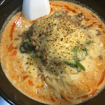 地獄の担担麺 天竜 - 天竜担々麺 5辛アップ 炙りチーズ