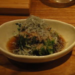 とり喜 - じゃこ　と　ほうれんそう　の　おひたし★　