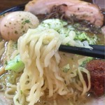 晴天の風 - 麺アップ