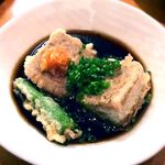そば豆腐の揚げ出し￥600　2016.7.29