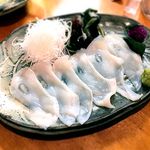 みずタコのお刺身(北海道産)￥980　2016.7.29