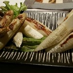 かきと旬鮮料理とおそば 開 - アスパラ