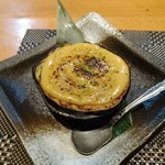 本日おすすめ　賀茂茄子田楽　680円