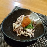 いかゲソポン酢　496円