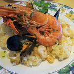 KENの厨房 - シーフードのミラノ風リゾット