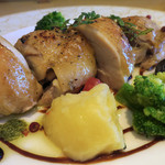 KENの厨房 - ローストチキンのバルサミコ仕立て