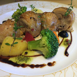 KENの厨房 - ローストチキンのバルサミコ仕立て