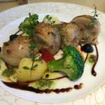 KENの厨房 - ローストチキンのバルサミコ仕立て