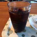 ペペロネカフェ - アイスコーヒー。
単品だと税込400円。
美味し。