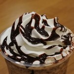 スターバックスコーヒー - コーヒー ジェリー＆クリーミー バニラ フラペチーノ+エスプレッソ1ショット+チョコチップ+チョコレートソース