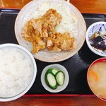 三和食堂 - から揚げ定食