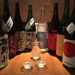 Ebisu Hinai Tei - 日本酒も豊富に取り揃えてます
