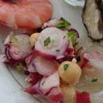 タワーズグリル - タコとひよこ豆のマリネ