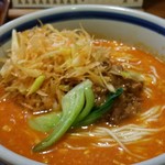 はなさき家 - 担々麺　８辛大盛　辛ねぎトッピング
