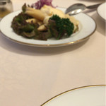 レストラン香味屋 - ホワイトアスパラガスのサラダ