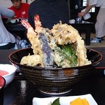 上田の郷 - ガリガリ天丼２