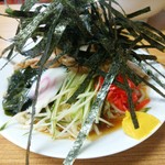 森田屋支店 - 【2016.8.27(土)】冷しチャーシューメン(並盛)1,320円