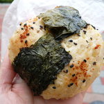 これが玄米おにぎりめんたい入り