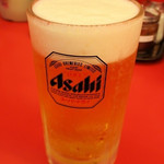 ラーメン魁力屋 - 生ビール(小)