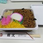 蒲田鳥久 - そぼろ弁当_2016/08