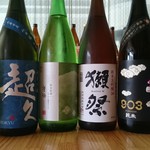 鉄板居酒屋OHANA - ８月入荷の地酒です！