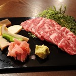 黒毛和牛ダイニング 様 - 黒毛和牛上カルビ定食1,800円