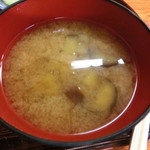 花屋食堂 - 茄子の味噌汁