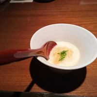 生粋 - 生豆腐のホタテジュレかけ