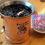 Komeda Ko-Hi-Ten Fukiage Ten - 金のアイスコーヒー