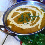 タンドールバル カマルプール - きのこ入りダルカレー（マイルド）大盛750円（税込）