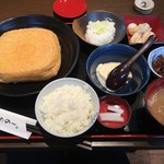 谷口屋 - 油あげ御膳(税別1380円)