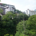 老神温泉 ぎょうざの満洲 - （2016/7月）泊まった部屋からの眺め