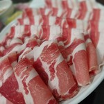 かがやき - しゃぶしゃぶ用の肉