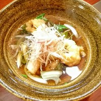 銀平 北新地店 - ハモの天麩羅の出汁煮込み
