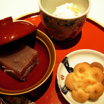 梅の花 - デザート三種盛り