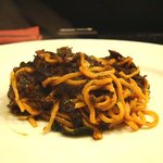 弘屋 - 香茸と熊本産馬肉のミートソース タリオリーニ