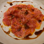 焼肉・ホルモンこそっと - SPユッケ（生OK時代のもの）