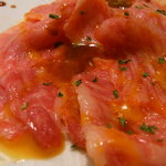 焼肉・ホルモンこそっと - SPユッケ（生OK時代のもの）