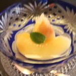 しのはら - 水物　白桃白ワイン煮